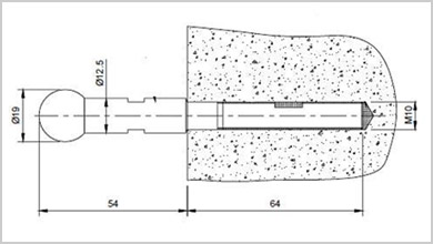 Building survey settlement markers